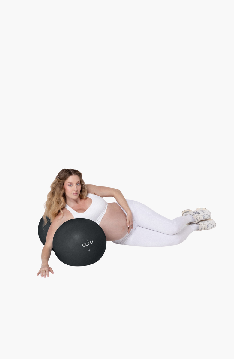 Bala Birthday Peanut Birthing Ball, Alternate, color, Charcoal
