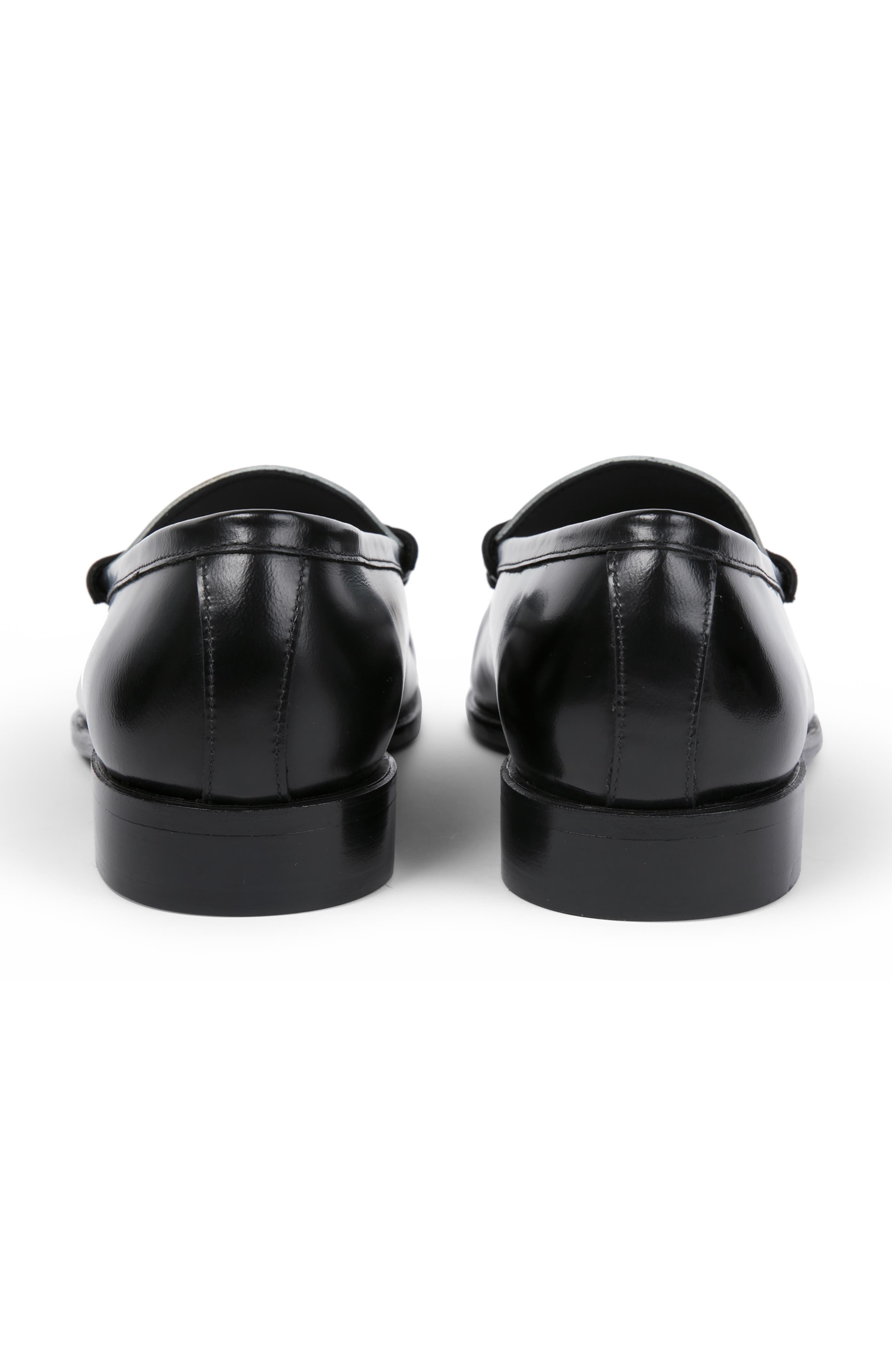 Anthony Veer Como Penny Loafer, Alternate, color, Black White