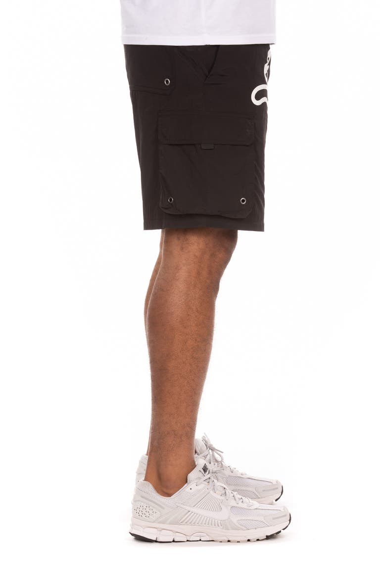 Breeze Cargo Shorts, Alternate, color, BLACK