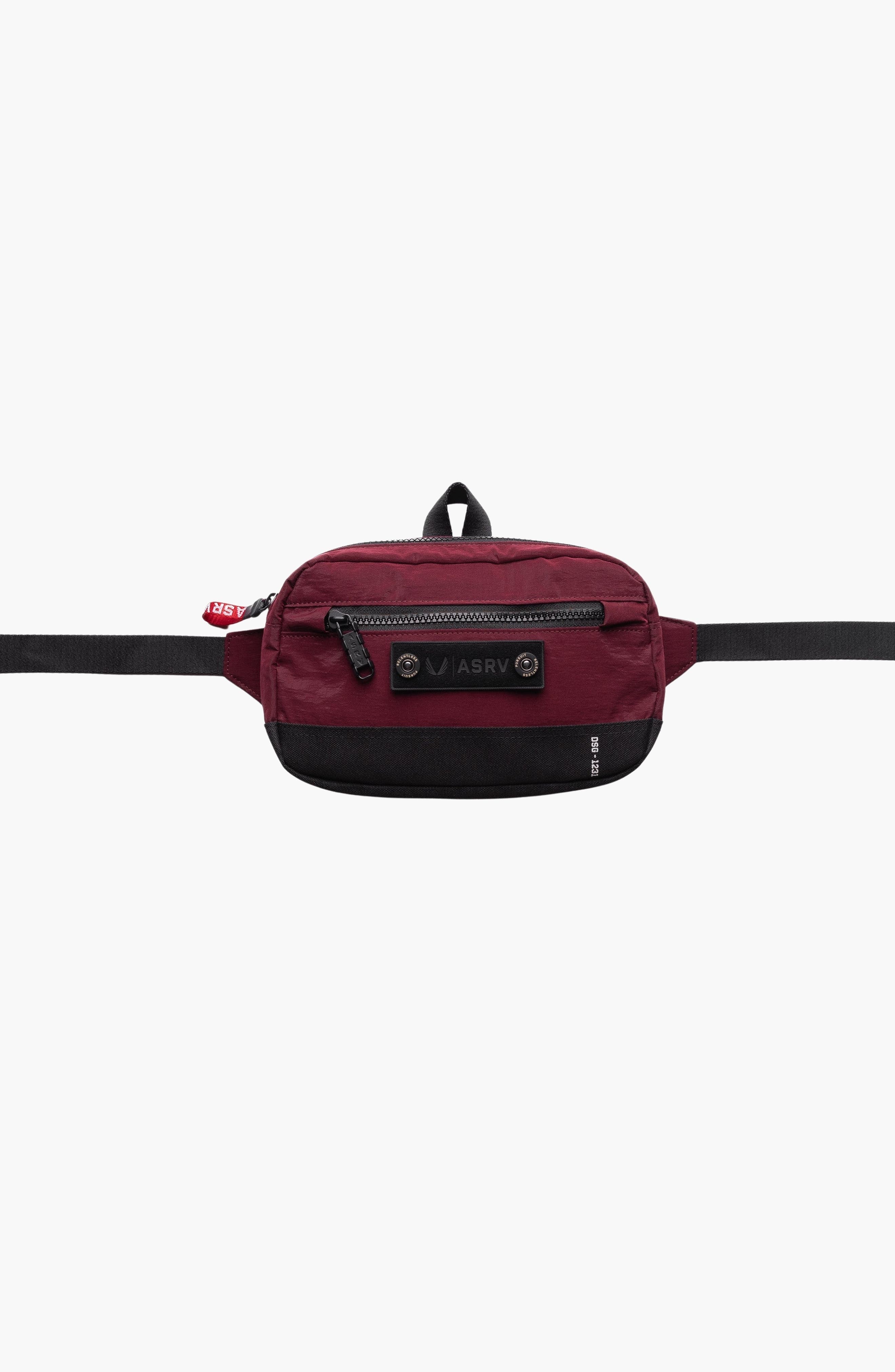 Ripstop Crossbody Bag, Main, color, Crimson
