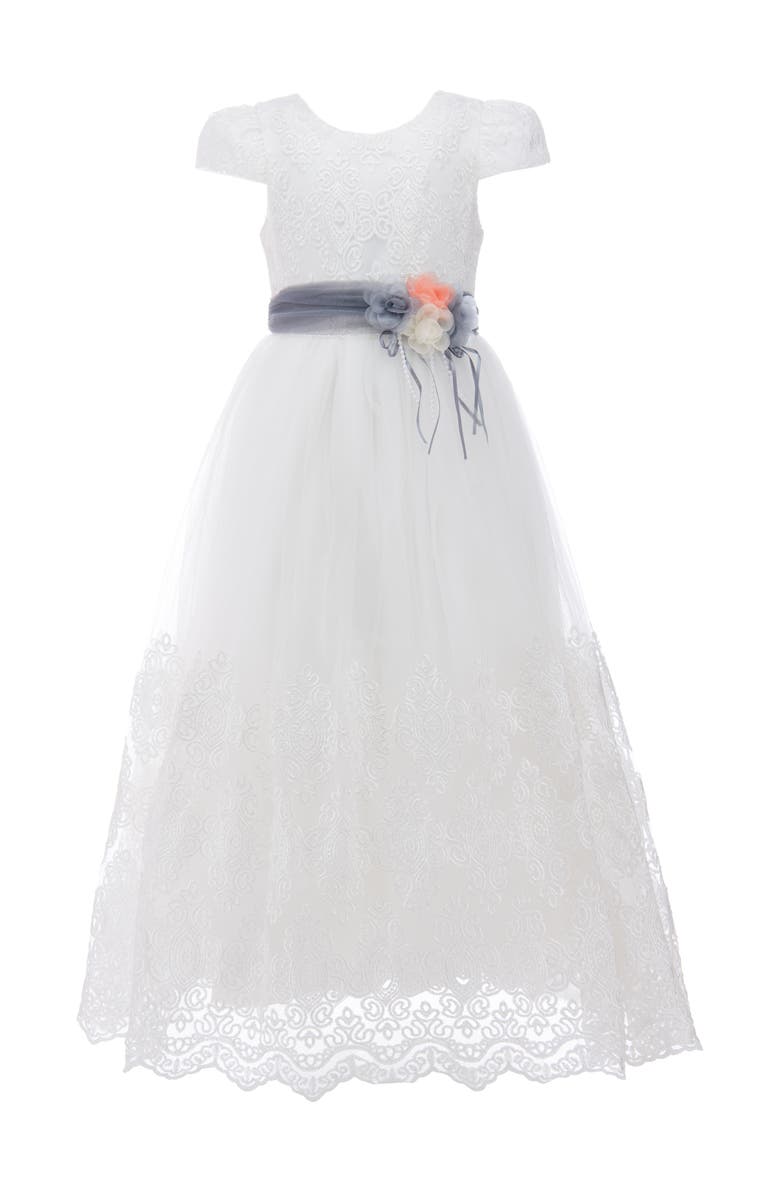 Tulleen Beaumont Dress, Alternate, color, White