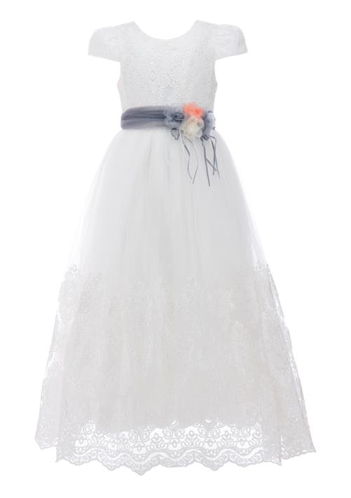 Tulleen Beaumont Teacup Gown In White