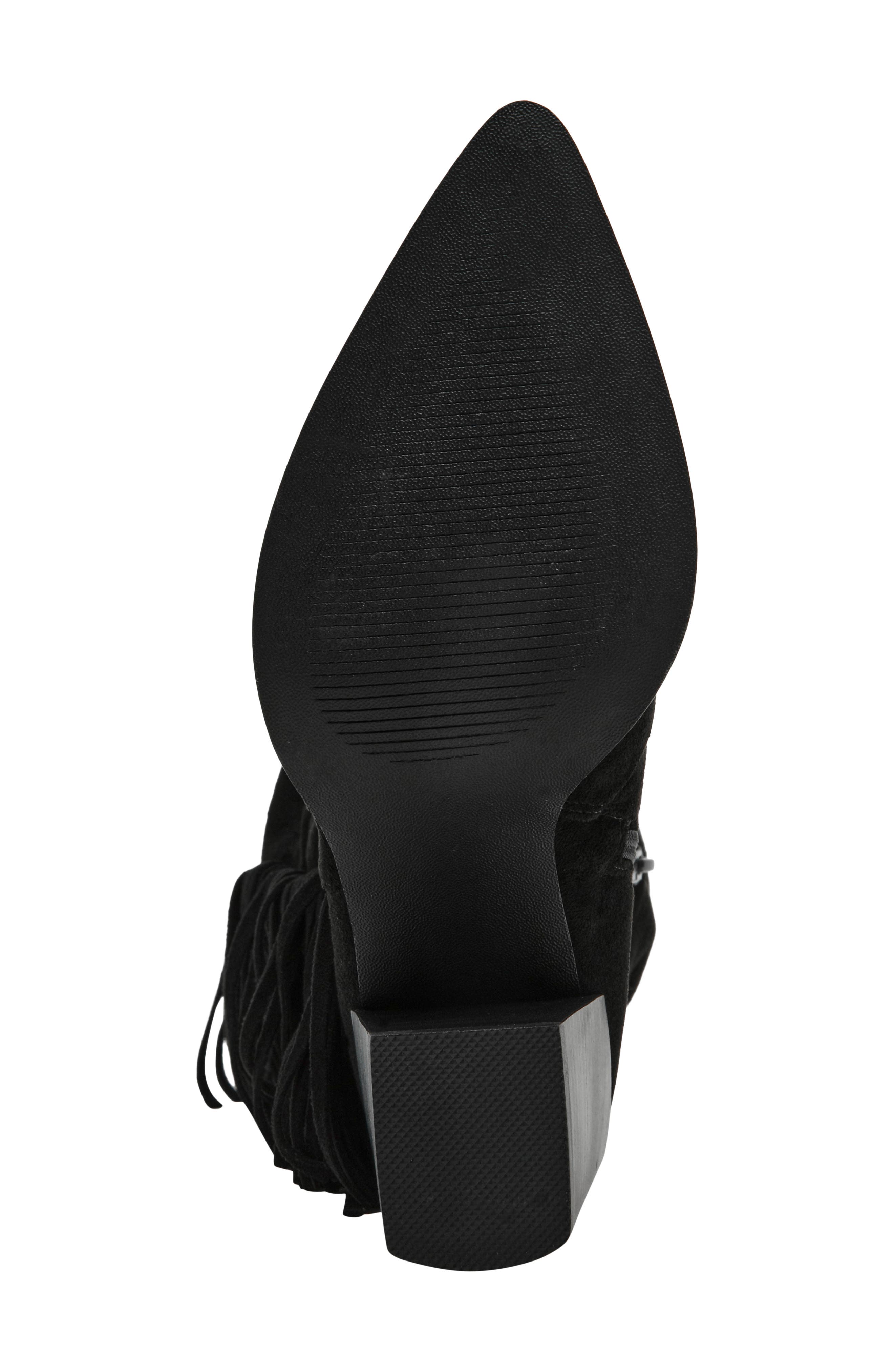 Lannie Knee High Boot, Alternate, color, BLACK