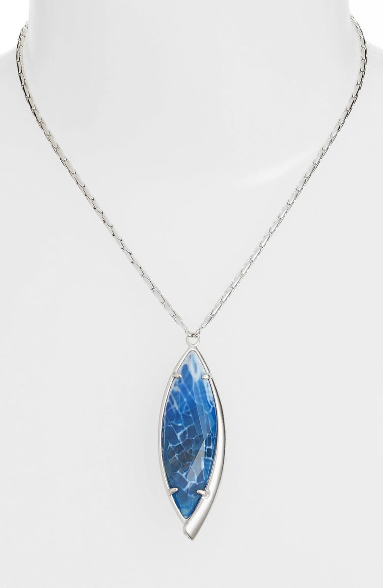 Kendra Scott Milla Long Pendant Necklace, Alternate, color,