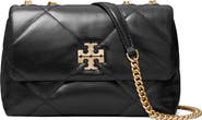 Tory Burch Small Kira Pavé Diamond Quilted Leather Convertible Shoulder Bag