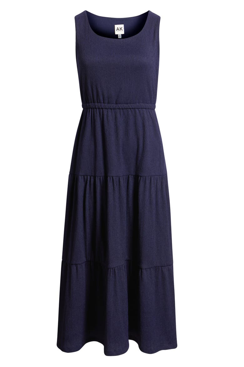 Sleeveless Midi Dress, Alternate, color, DISTANT MOUNTAIN