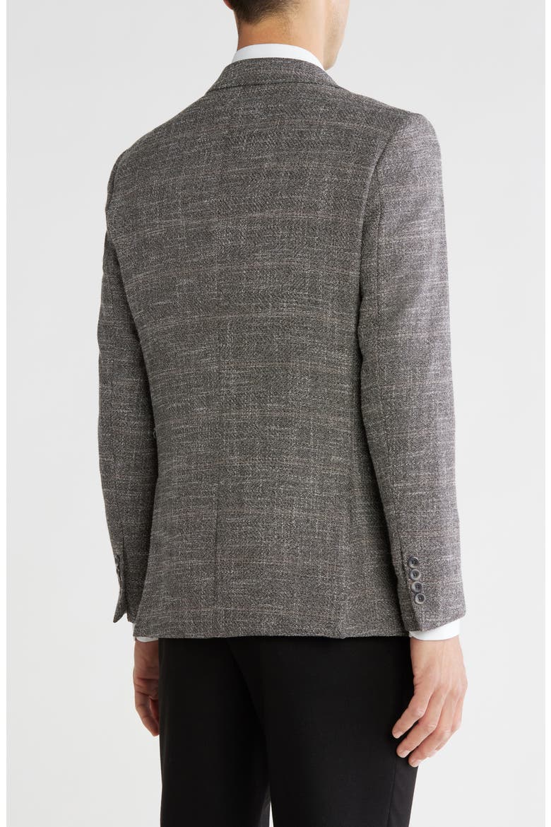 Solid Slim Fit Blazer, Alternate, color, GREY