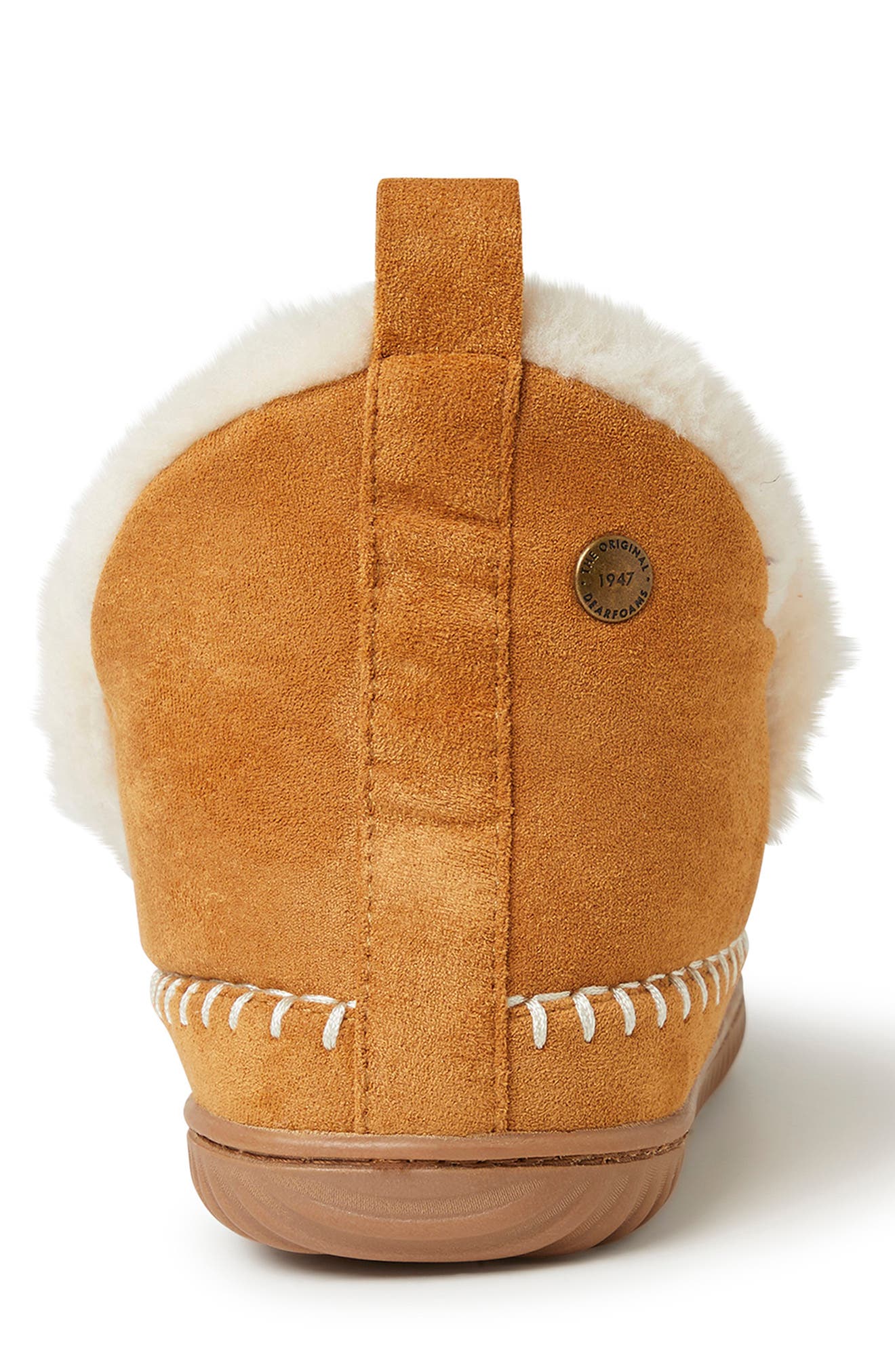 Moritz Bootie Slipper, Alternate, color, WHISKEY