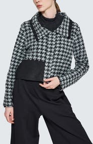 LUUKAA Novaea Mixed-Media Jacket