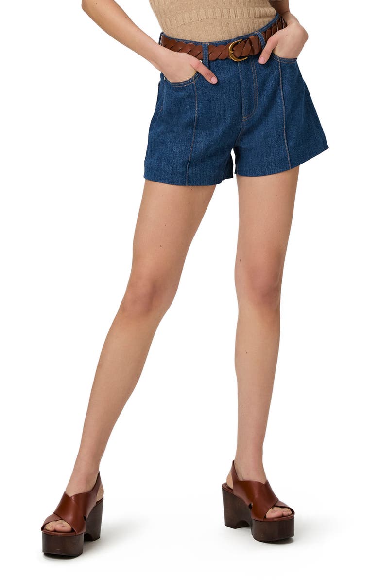 PAIGE Dani Ultra High Waist Denim Shorts, Main, color,