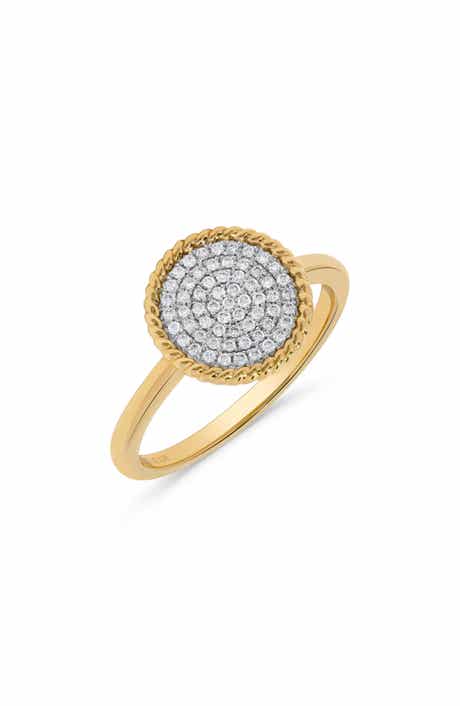 H.J. Namdar Rope Cluster Diamond Ring