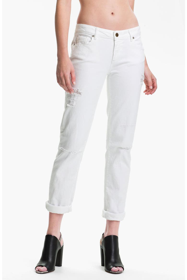 Denim 'Jimmy Jimmy' Distressed Skinny Jeans, Main, color, WRECKAGE