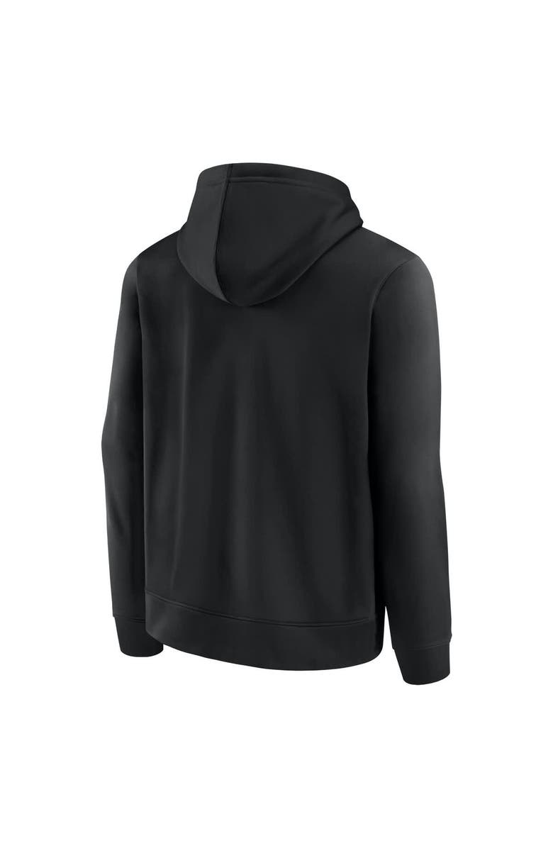 FANATICS Men's Fanatics Black Texas Longhorns Blackout Pullover Hoodie, Alternate, color, 