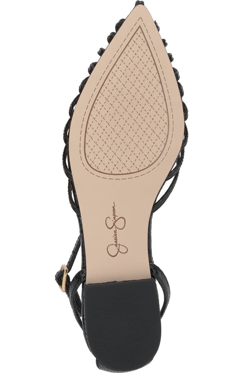 Jessica Simpson Eulean Ankle Strap Sandal, Alternate, color, Black