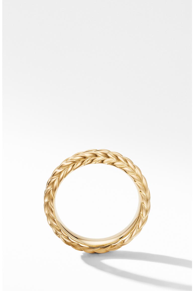 Chevron 18K Gold Band Ring, Alternate, color, YELLOW GOLD