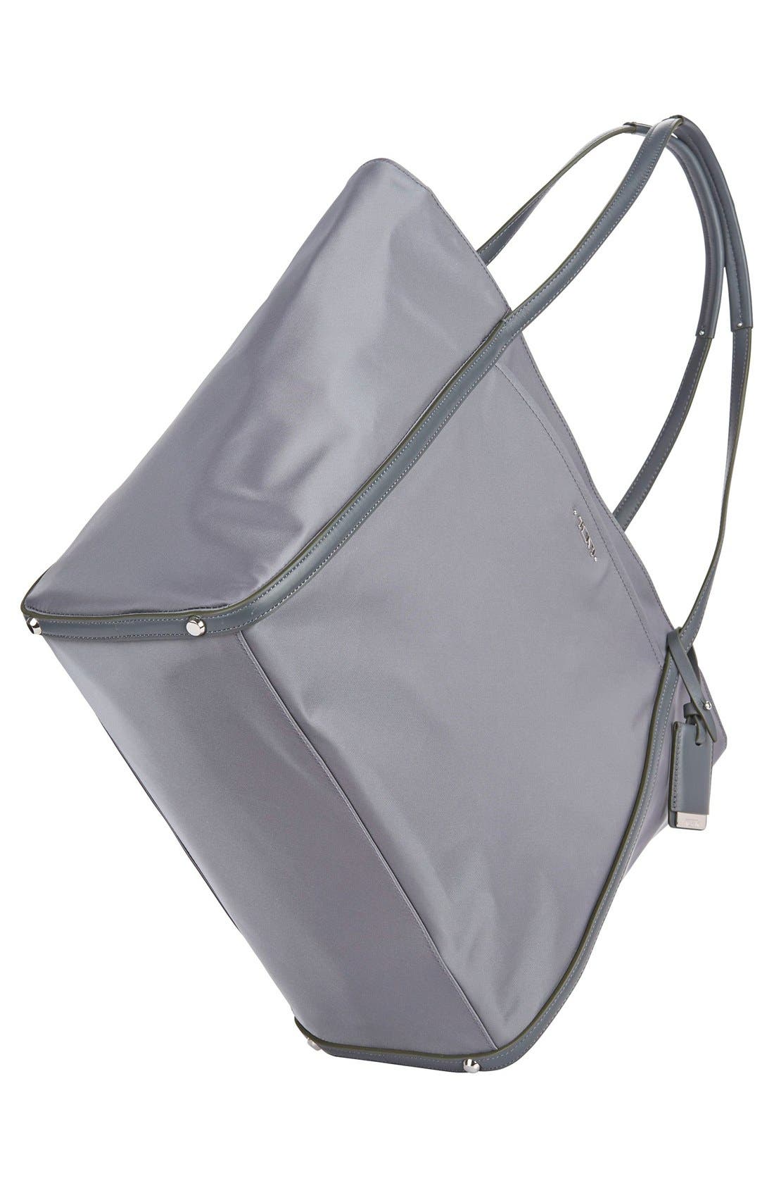 'Voyageur Q-Tote®' Nylon Tote, Alternate, color, STONE