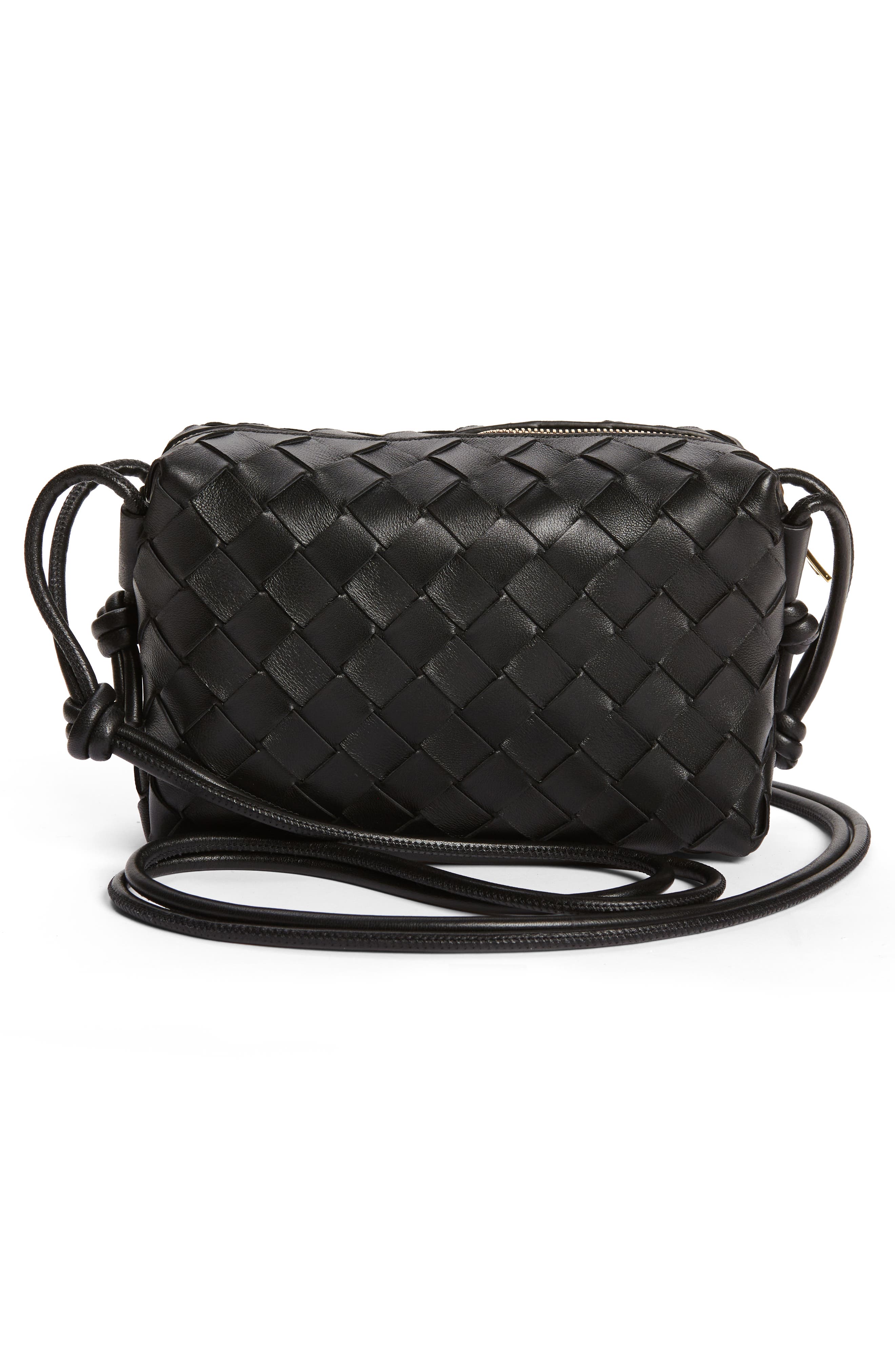 Bottega Veneta Small Intrecciato Leather Crossbody Bag, Alternate, color, 