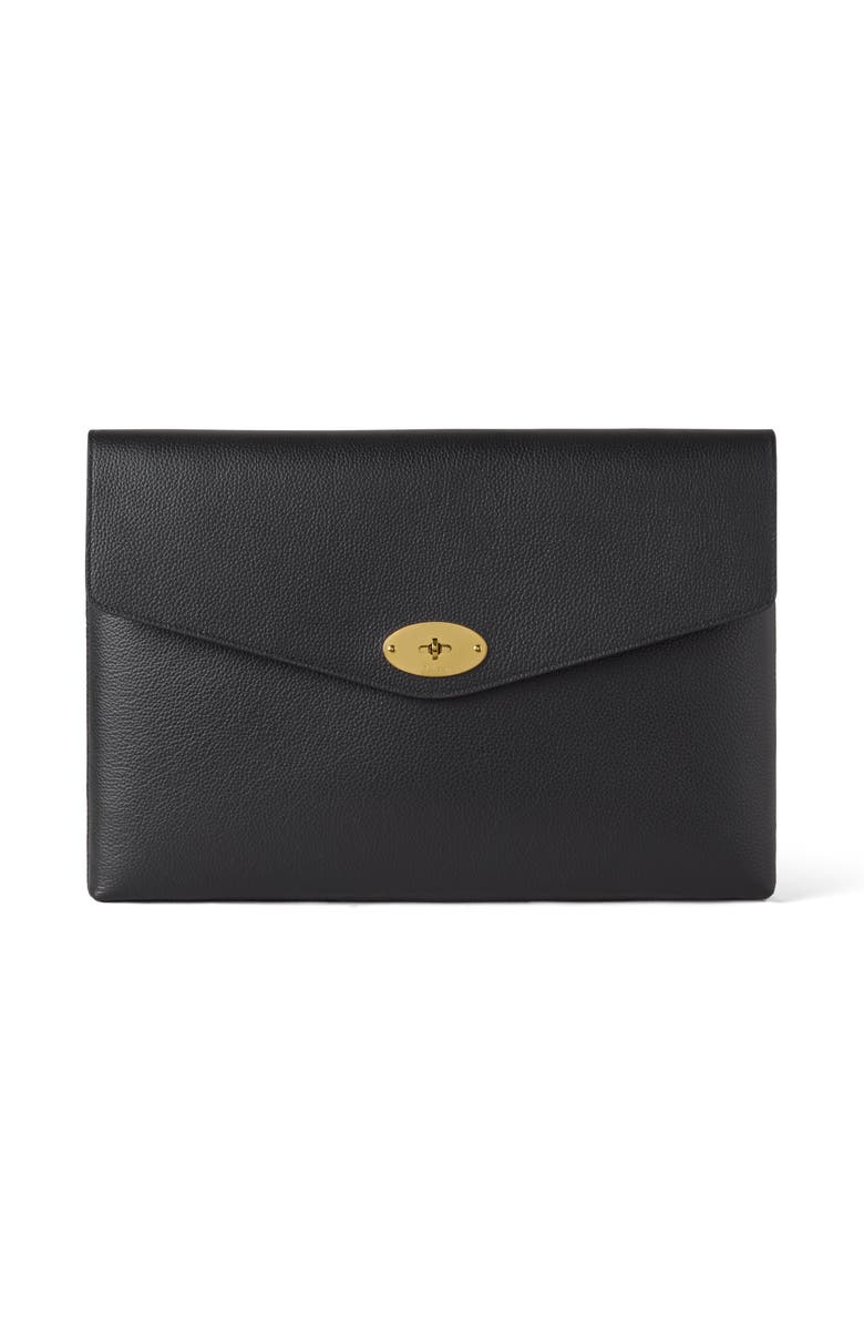 Mulberry Darley Envelope Pouch, Main, color, Black