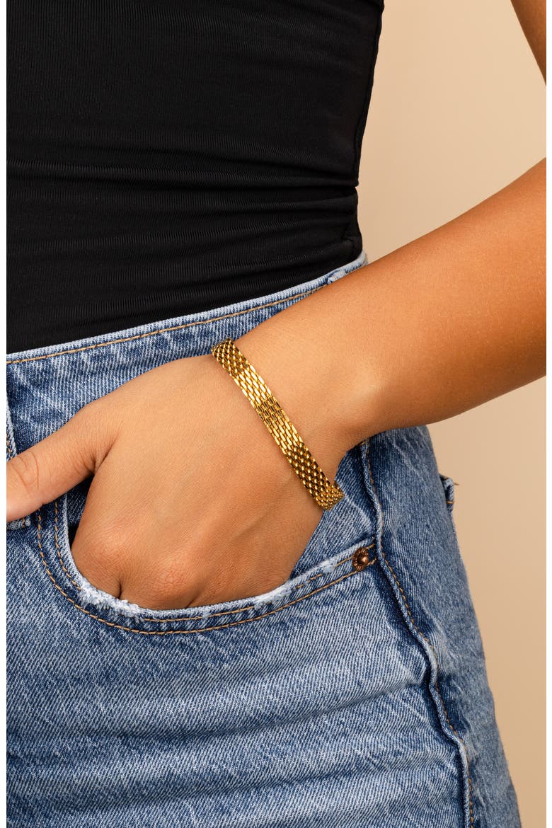 Larken Chain Link Bracelet, Alternate, color, GOLD