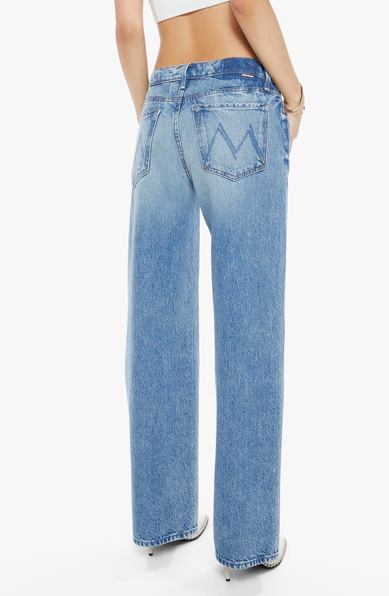 MOTHER Lil' Dodger Sneak Wide Leg Jeans, Alternate, color,