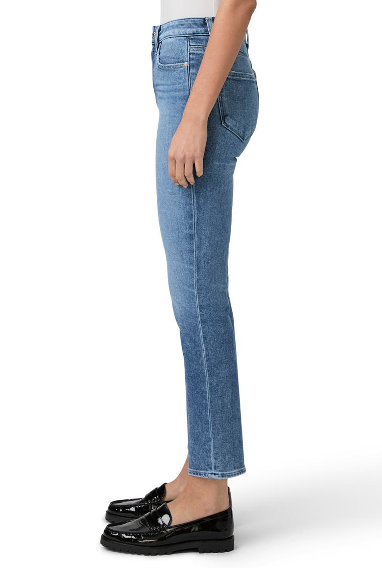 PAIGE Cindy High Waist Ankle Straight Leg Jeans, Alternate, color, Bebop