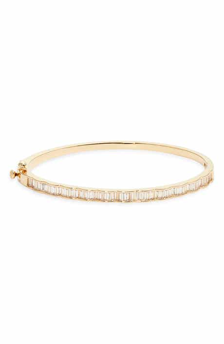 Nordstrom Channel Set Cubic Zirconia Bangle