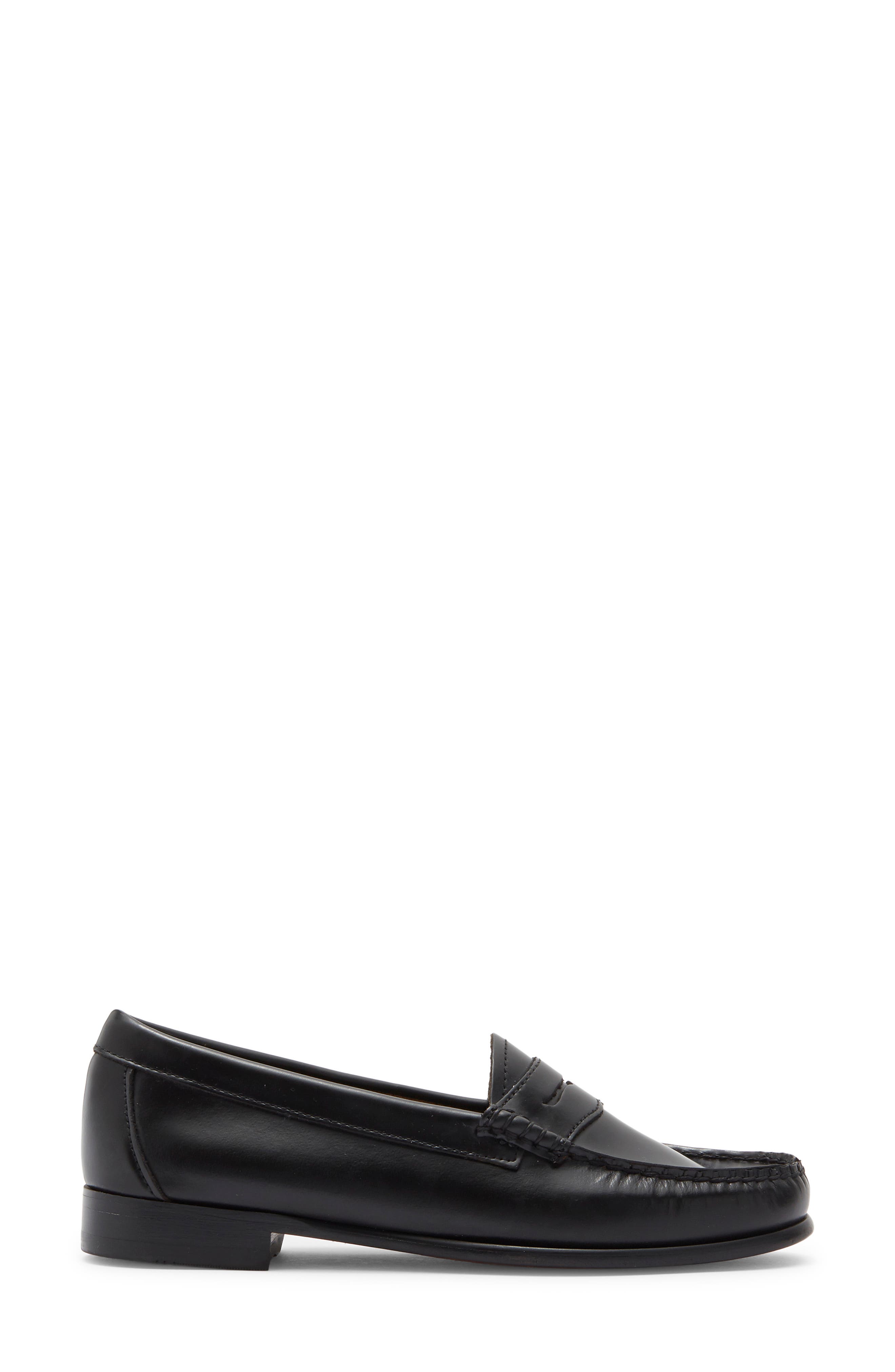 G.H.BASS Whitney Weejuns<sup>®</sup> Penny Loafer, Alternate, color, Black