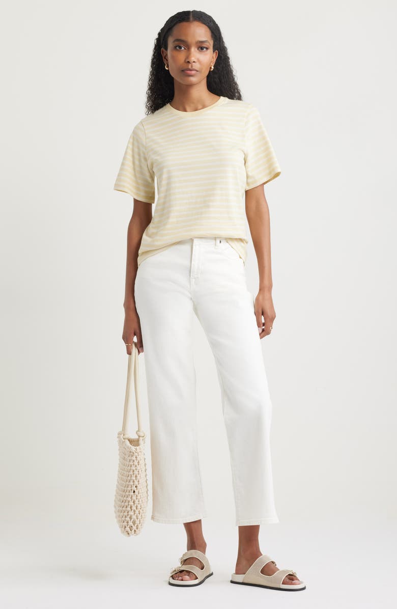 Nordstrom High Waist Straight Leg Jeans, Alternate, color,