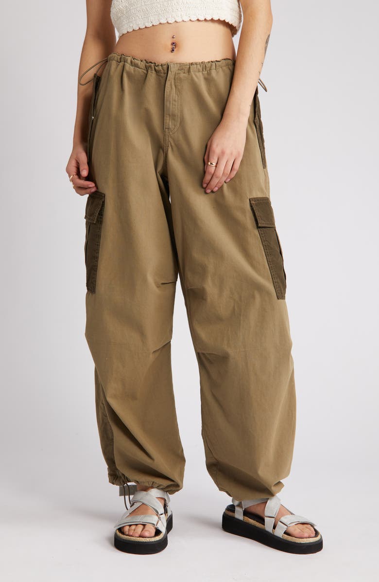 BDG Urban Outfitters Relaxed Contrast Pocket Cargo Pants, Alternate, color, 
