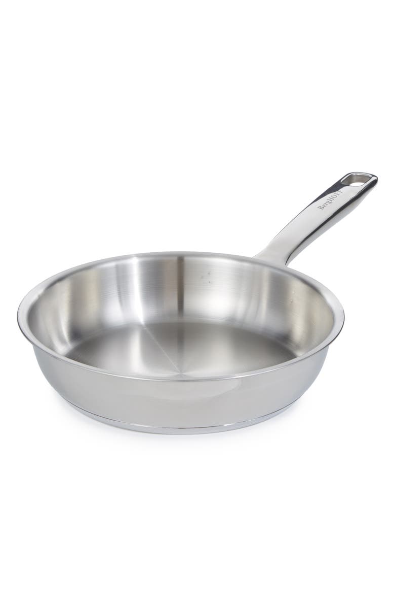 BergHOFF Dina Helix Stainless Steel Fry Pan, Main, color, 