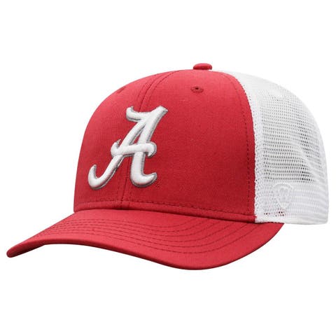 Men's Top of the World Crimson/White Alabama Crimson Tide Trucker Snapback Hat