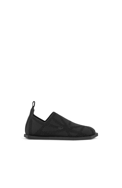 Poly Fabric Lo Sneakers