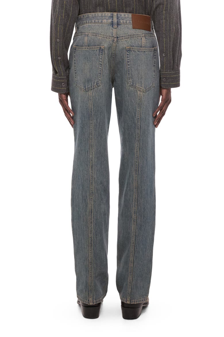Wardrobe Brooklyn Relaxed Straight Leg Jeans, Alternate, color, MEDIUM TINTED BLUE
