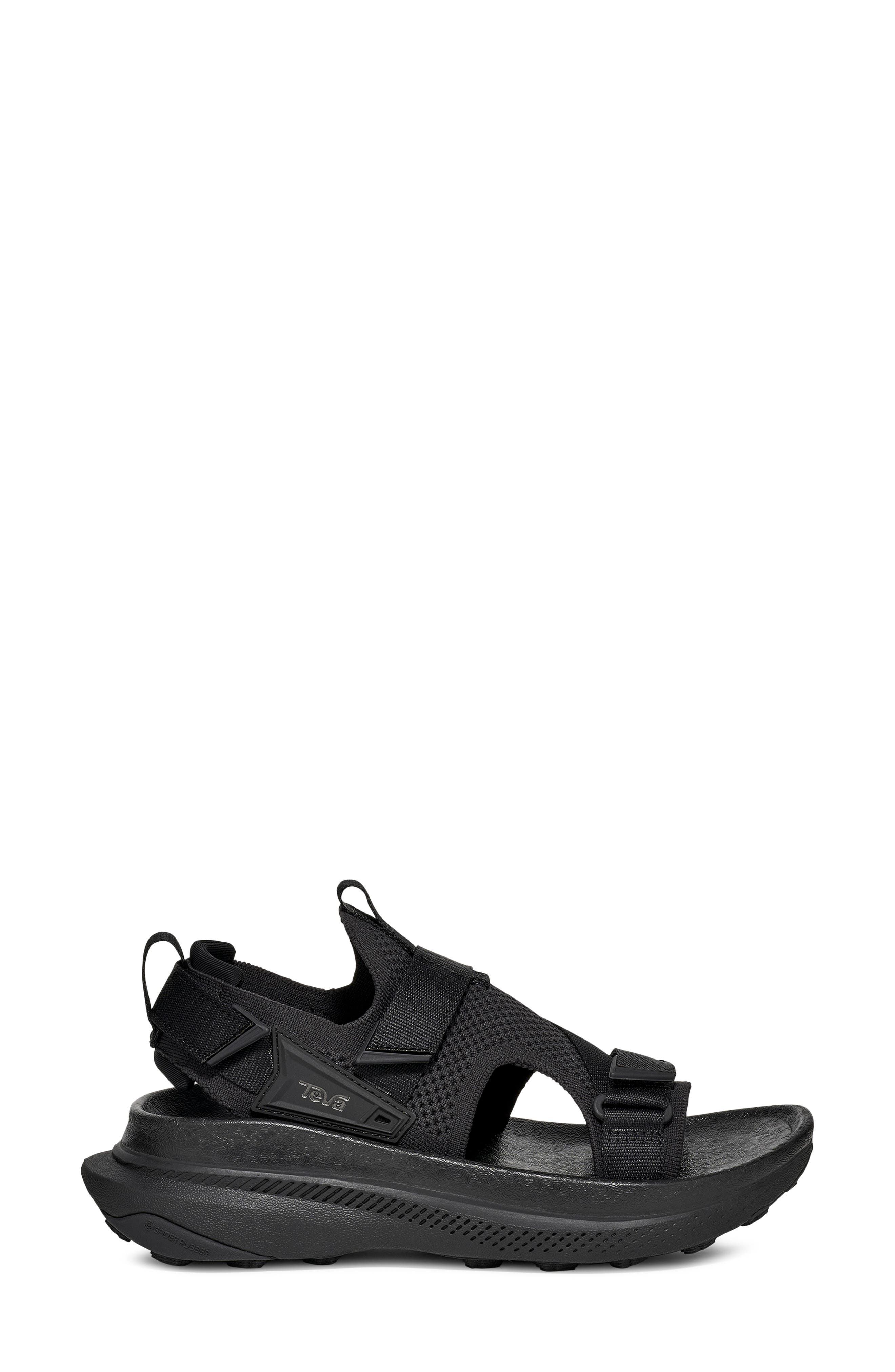 Teva Aventrail Sandal, Alternate, color, Black/ Black