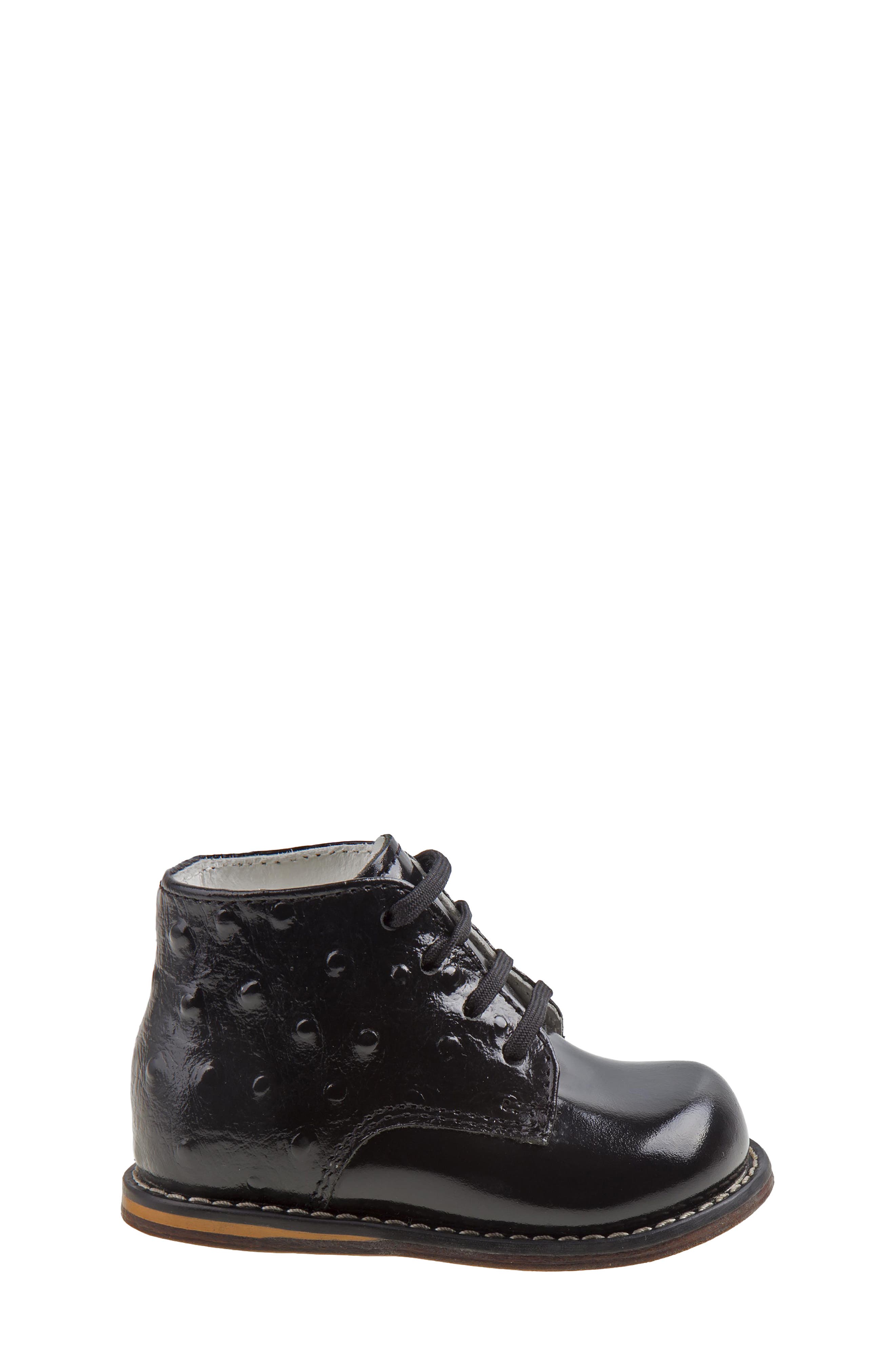 Kids' Lace-Up Boot, Alternate, color, BLACK