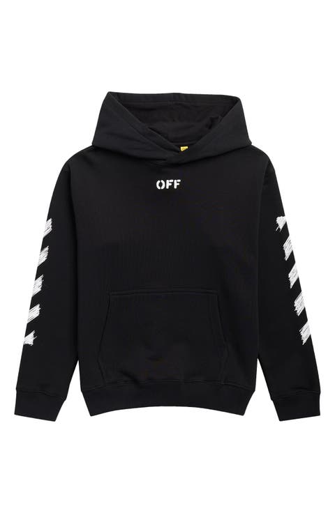 Kids' Scribble Logo Graphic Hoodie