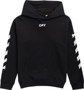 Off-White Kids' Scribble Logo Graphic Hoodie