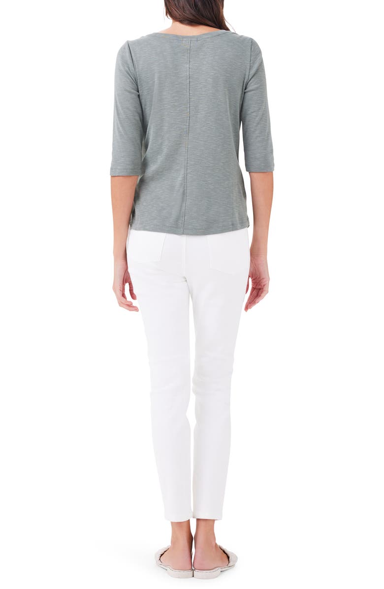 NZT by NIC+ZOE Boat Neck T-Shirt, Alternate, color, 