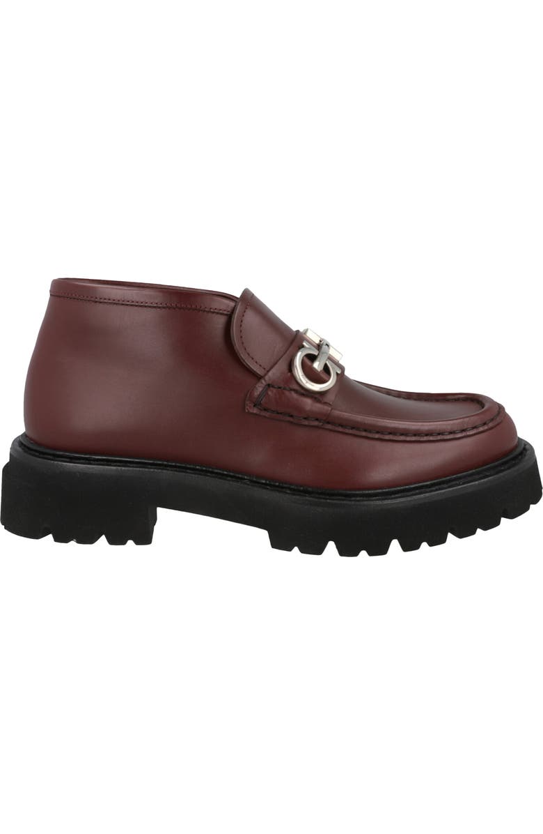 FERRAGAMO Geffer 2 Gancini Lug Sole Loafer, Alternate, color, Purple