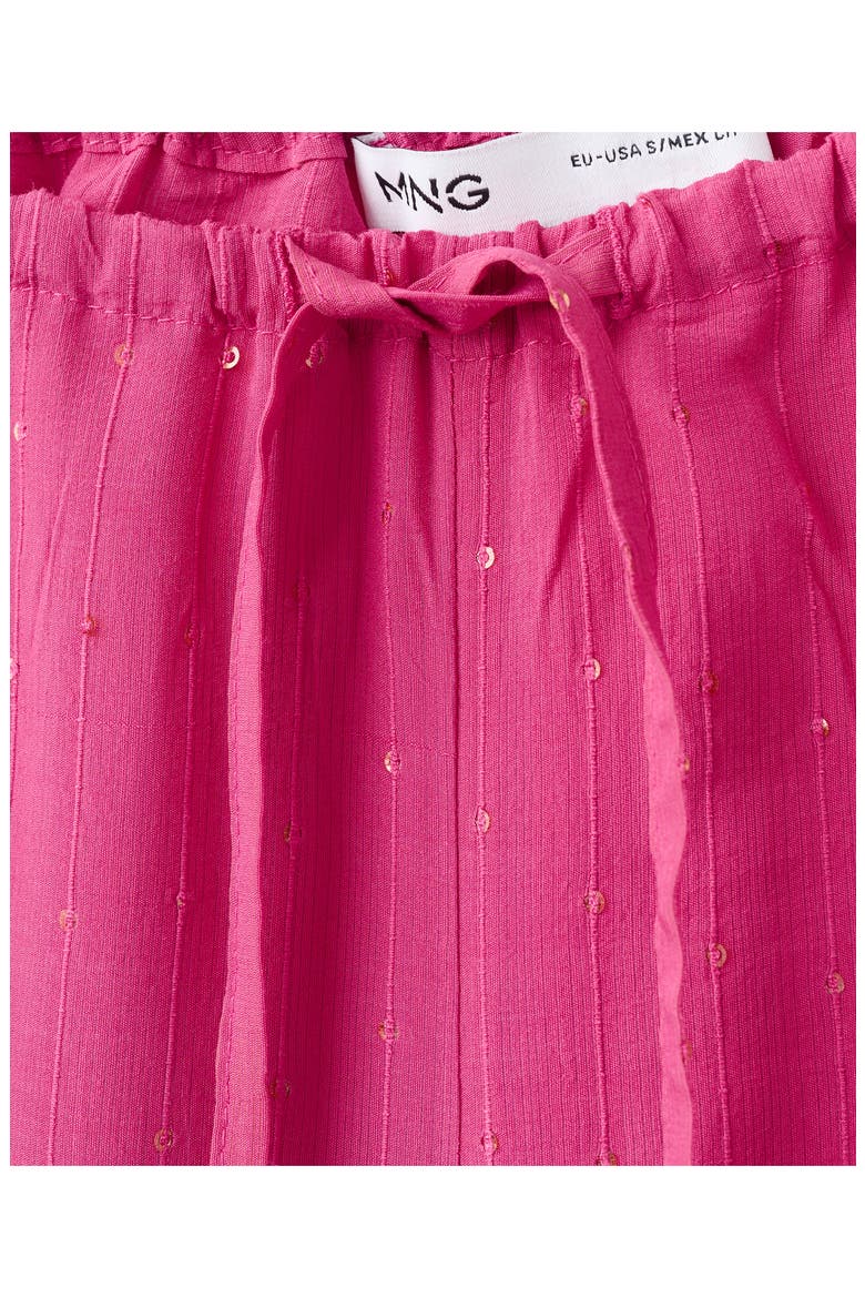 Straight Rhinestone Pants, Alternate, color, FUCHSIA