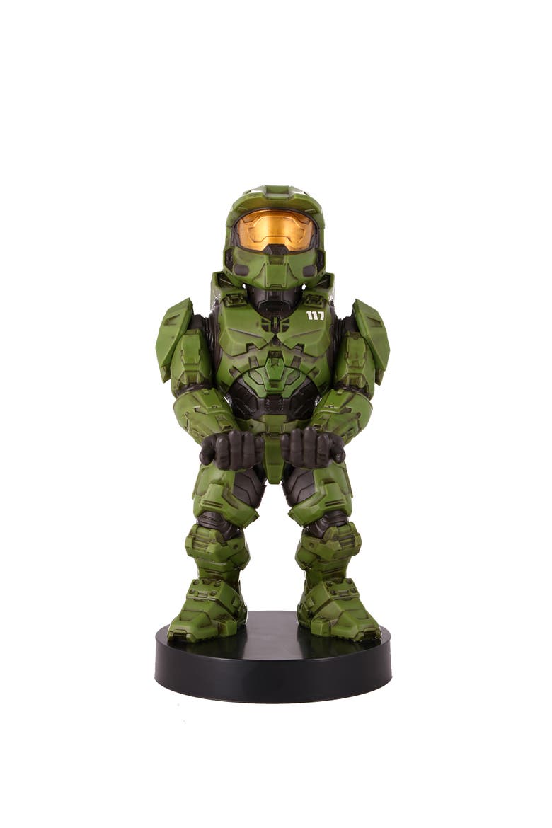 Halo Master Chief Mobile Phone & Gaming Controller Holder, Alternate, color, Multicolored
