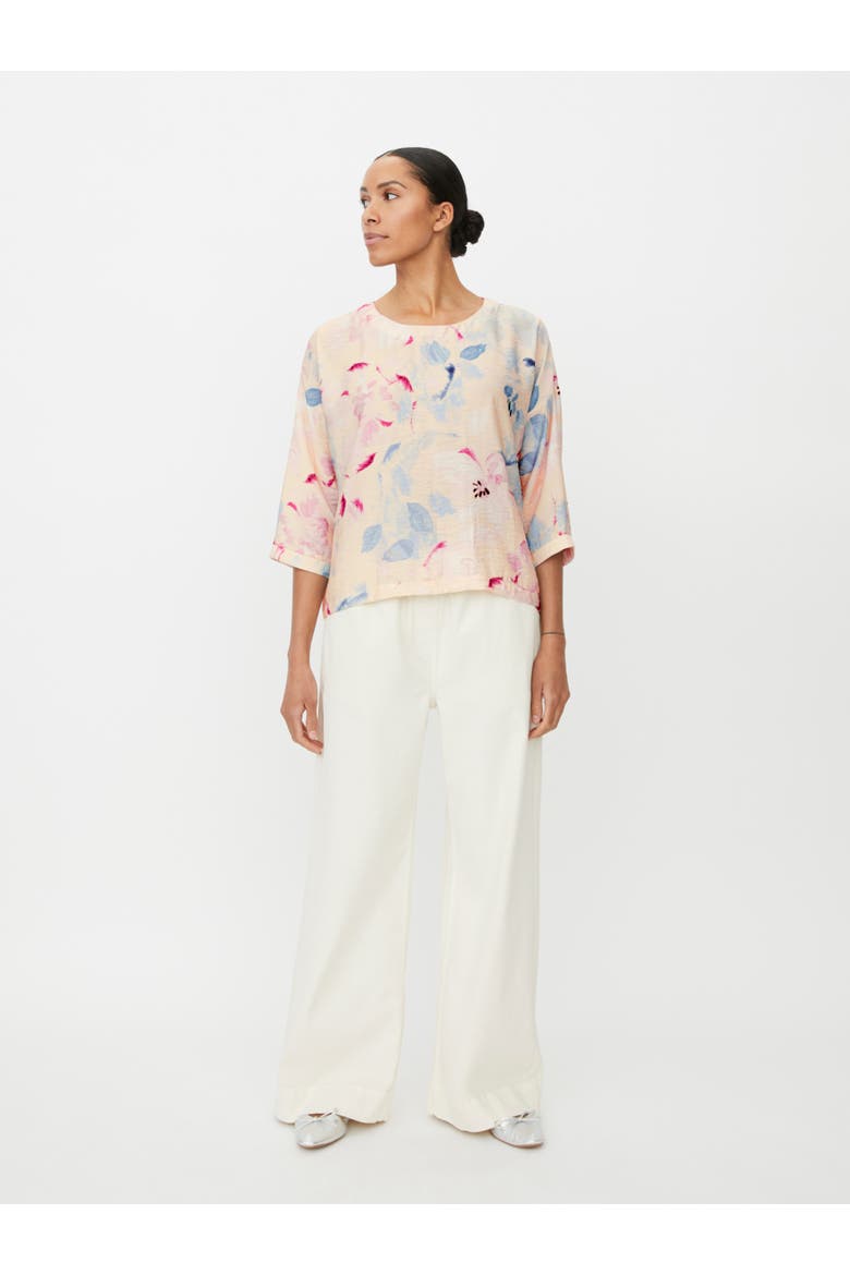 MaBecca Floral Print Blouse, Alternate, color, Primrose