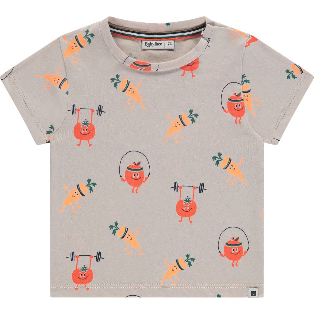 BABYFACE Animated Allover Short Sleeve T-Shirt in Aerobic In Bone  product