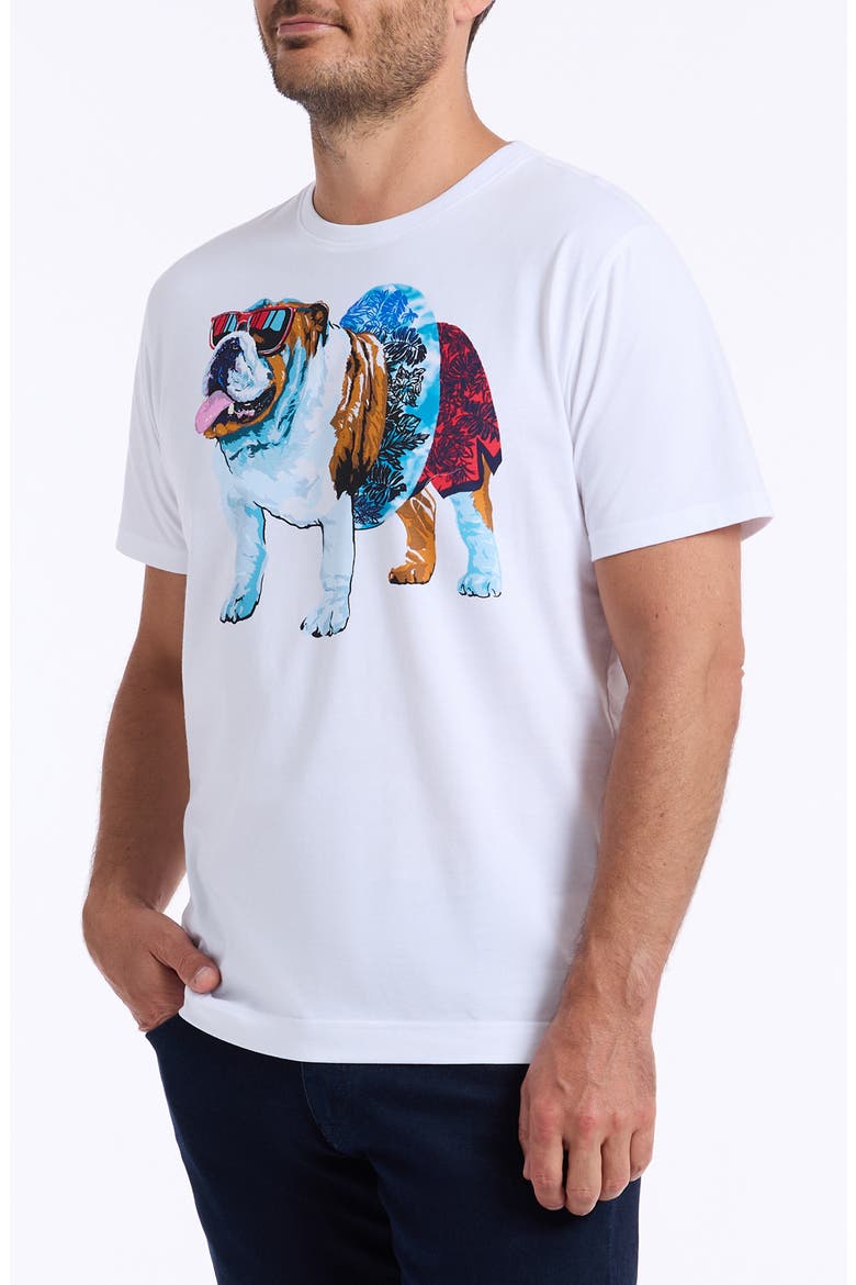 Pool Day Graphic T-Shirt, Alternate, color, WHITE