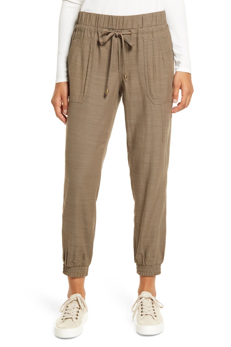 Drawstring Joggers (Nordstrom Exclusive), Main, color, OLIVE DRAB
