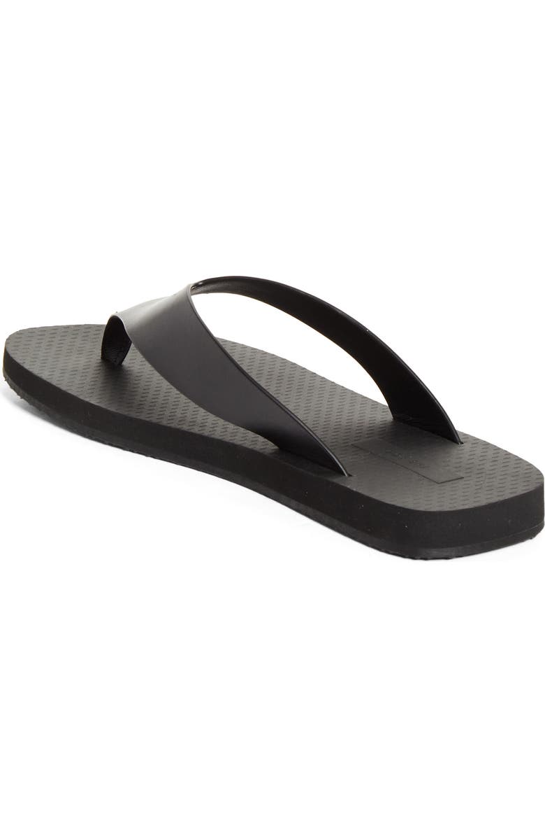 The Row Dune Classic Ginza Flip Flop, Alternate, color, Black