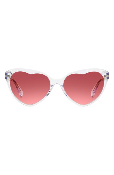 velmas 57mm cat eye sunglasses