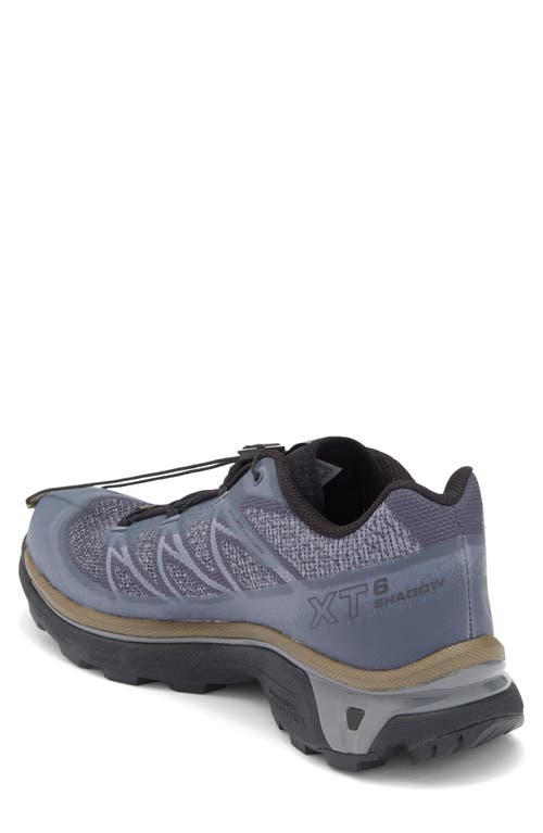 Salomon Gender Inclusive Xt-6 Shadow Sneaker In Blue