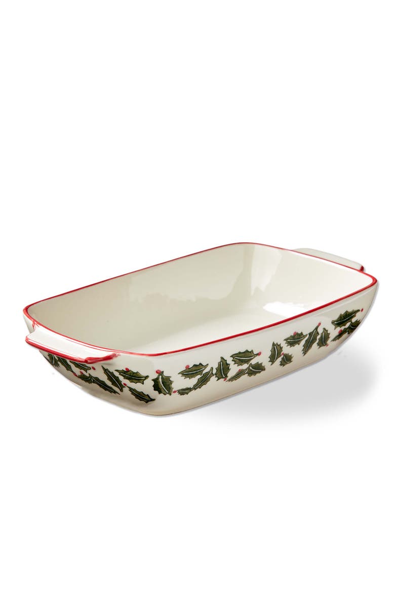 Tis The Season Multicolor Ceramic Baking Dish Dishwasher Safe, Main, color, Multicolored