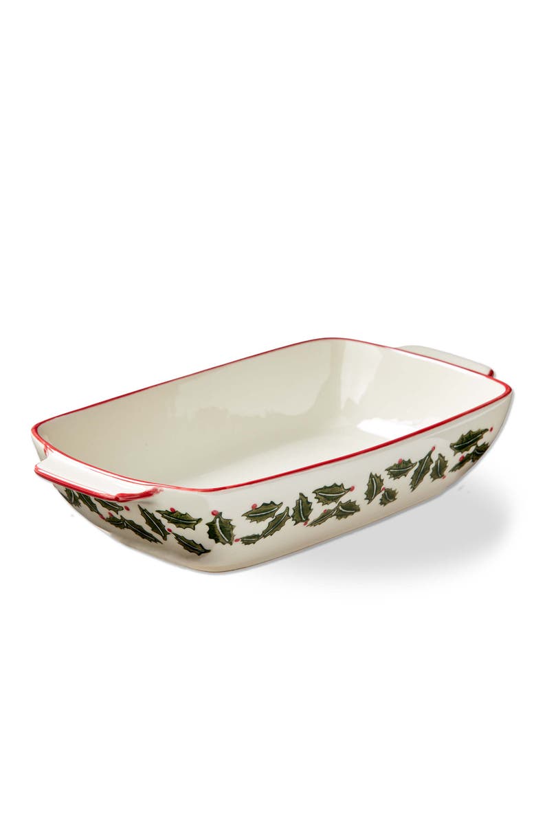 tag Tis The Season Multicolor Ceramic Baking Dish Dishwasher Safe, Main, color, Multicolored